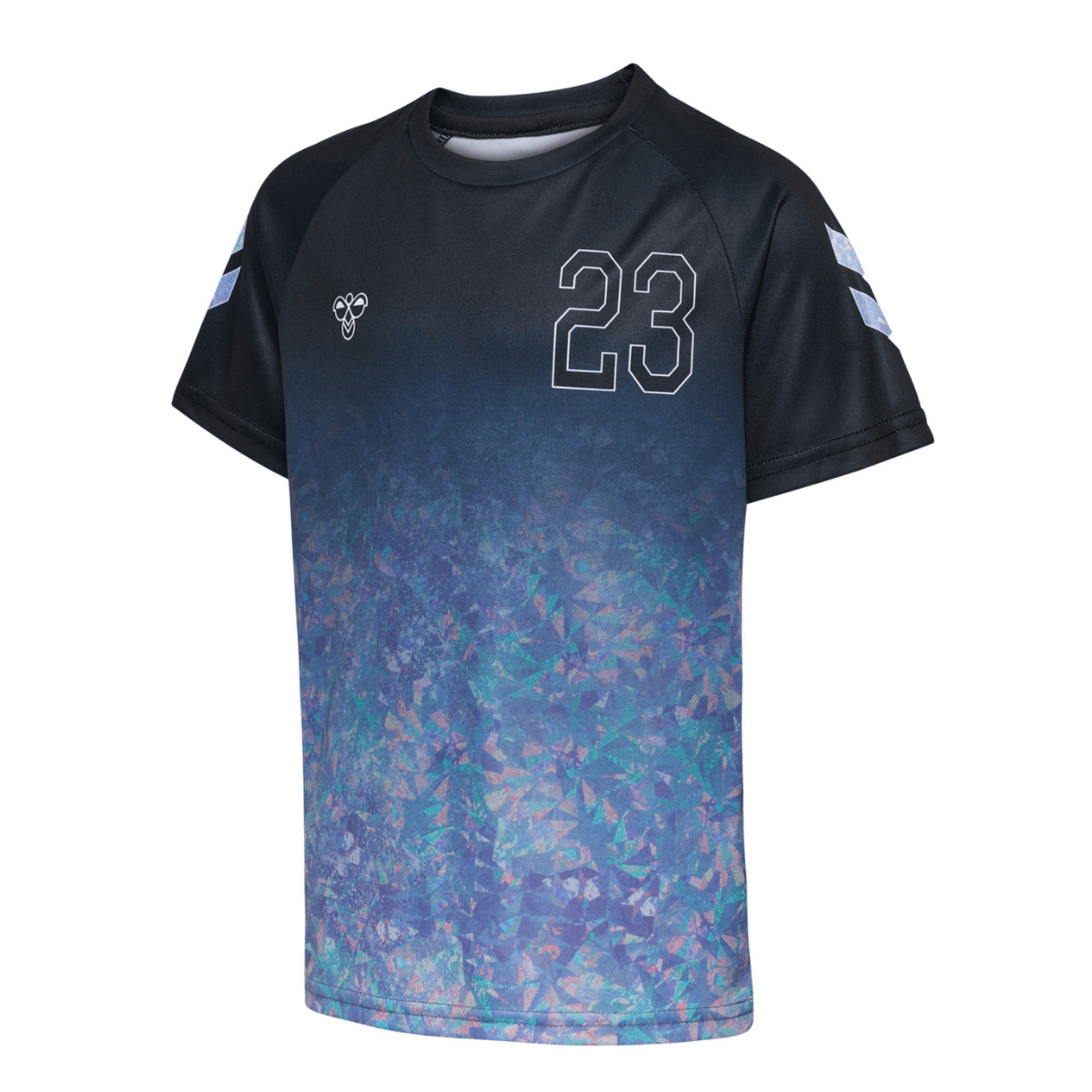 Hummel - Fotballdrakt 2-delt Shimmer Black - Guttelus.no