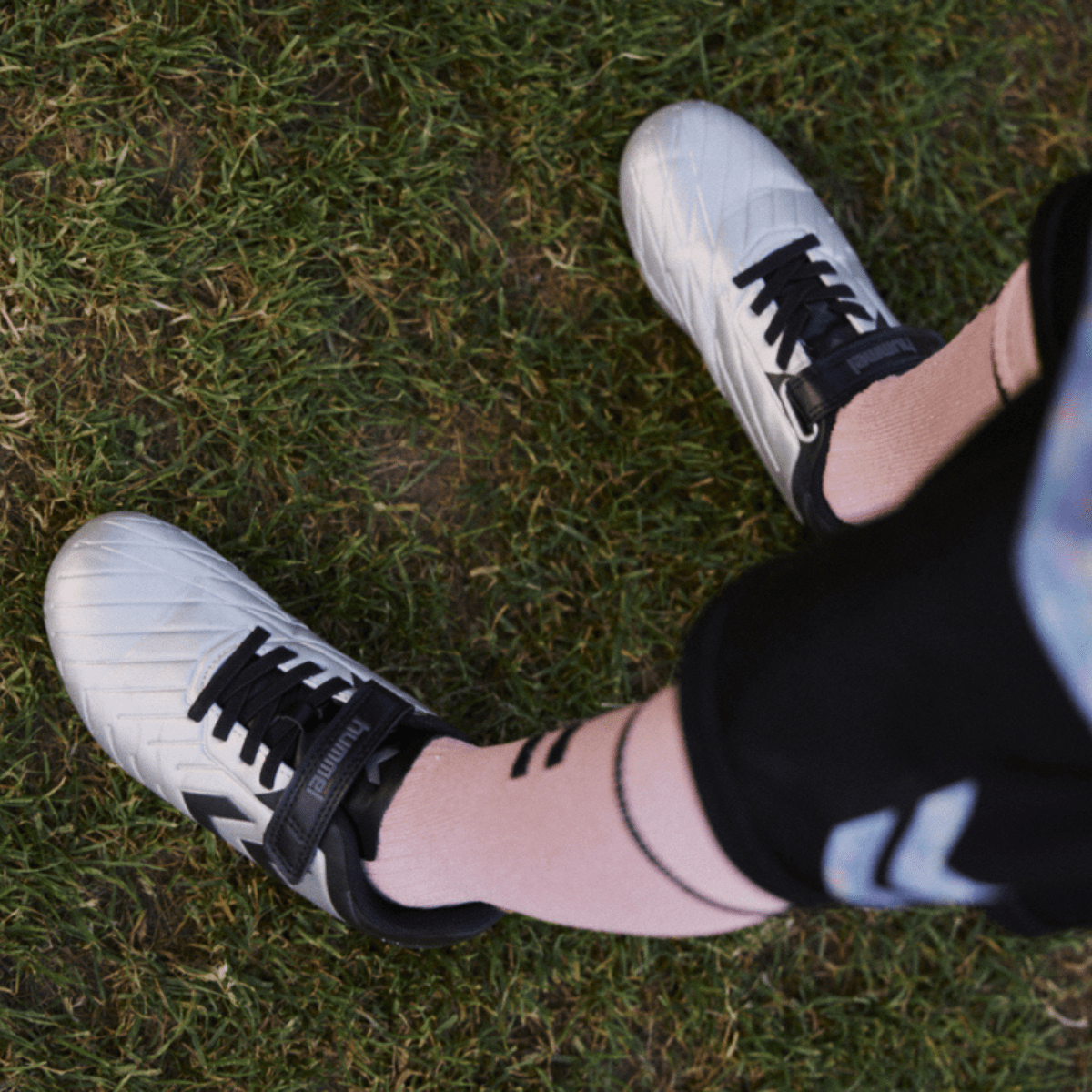 Hummel - Fotballsokker Shimmer Core Pink Nectar - Guttelus.no