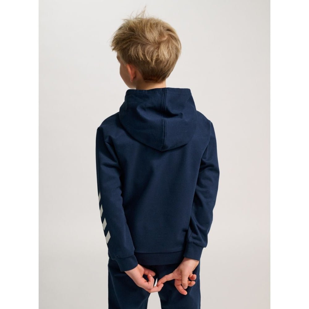 Hummel - Hettegenser Logo Hoodie Dress Blues - Guttelus