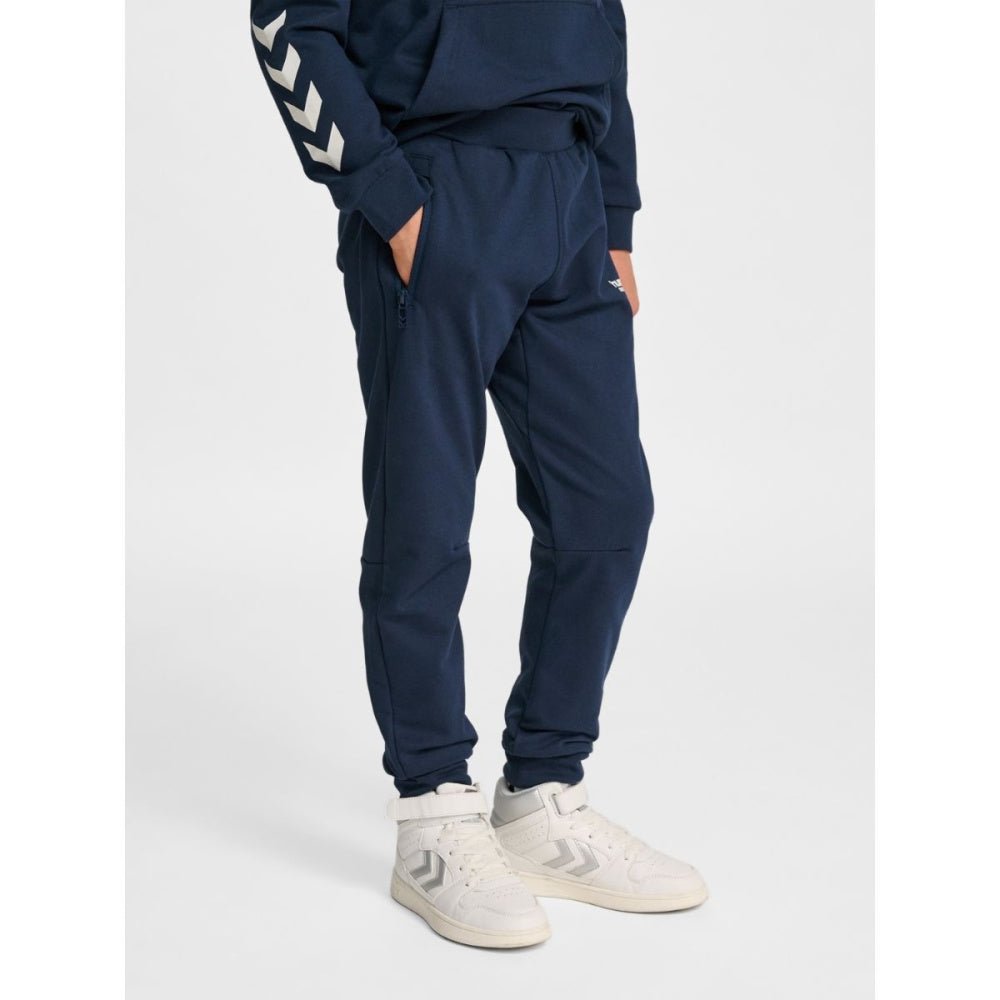 Hummel - Joggebukse Regular Adj Waist Dress Blues - Guttelus