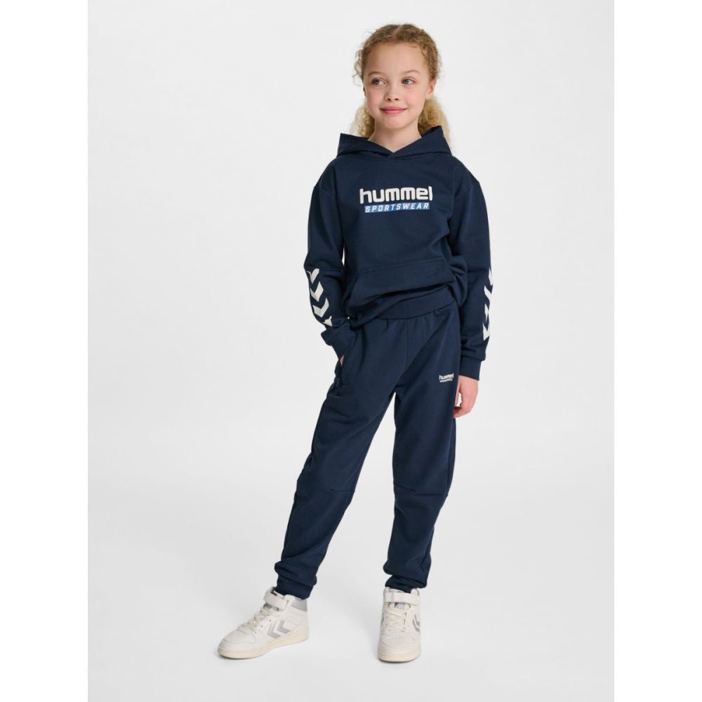 Hummel - Joggebukse Regular Adj Waist Dress Blues - Guttelus