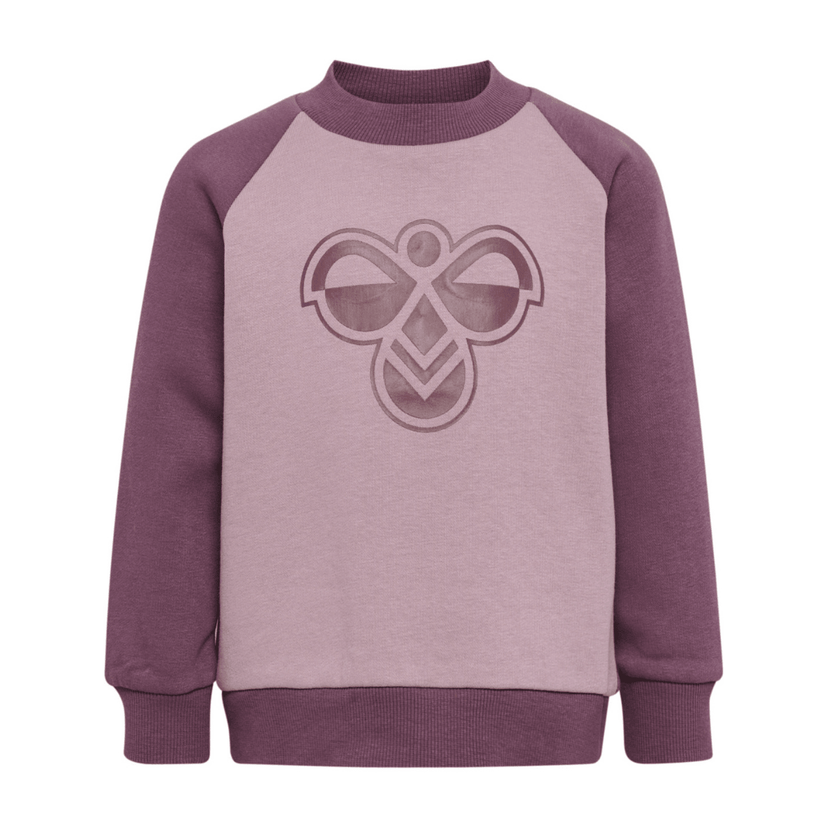 Hummel - Joggedress 2-delt Mini Reg Bumble Set Black Plum - Guttelus.no