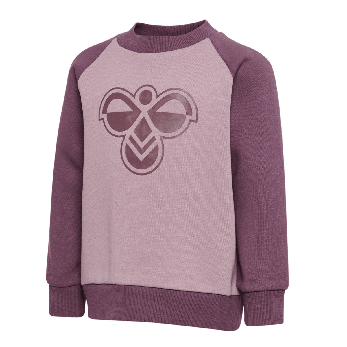 Hummel - Joggedress 2-delt Mini Reg Bumble Set Black Plum - Guttelus.no