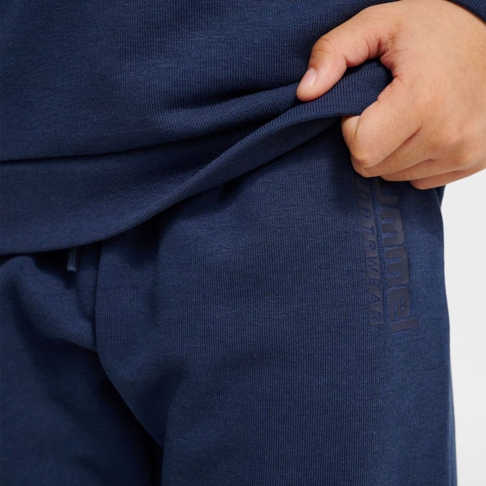 Hummel - Joggedress Base Sweat Set Dress Blues - Guttelus