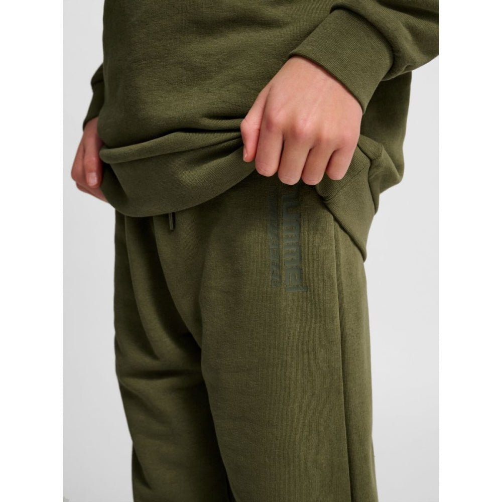 Hummel - Joggedress Base Sweat Set Winter Moss - Guttelus