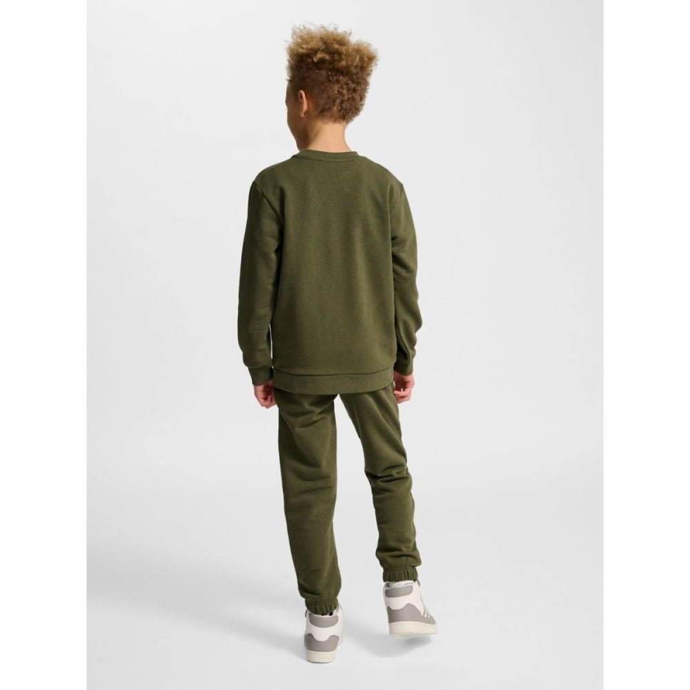 Hummel - Joggedress Base Sweat Set Winter Moss - Guttelus