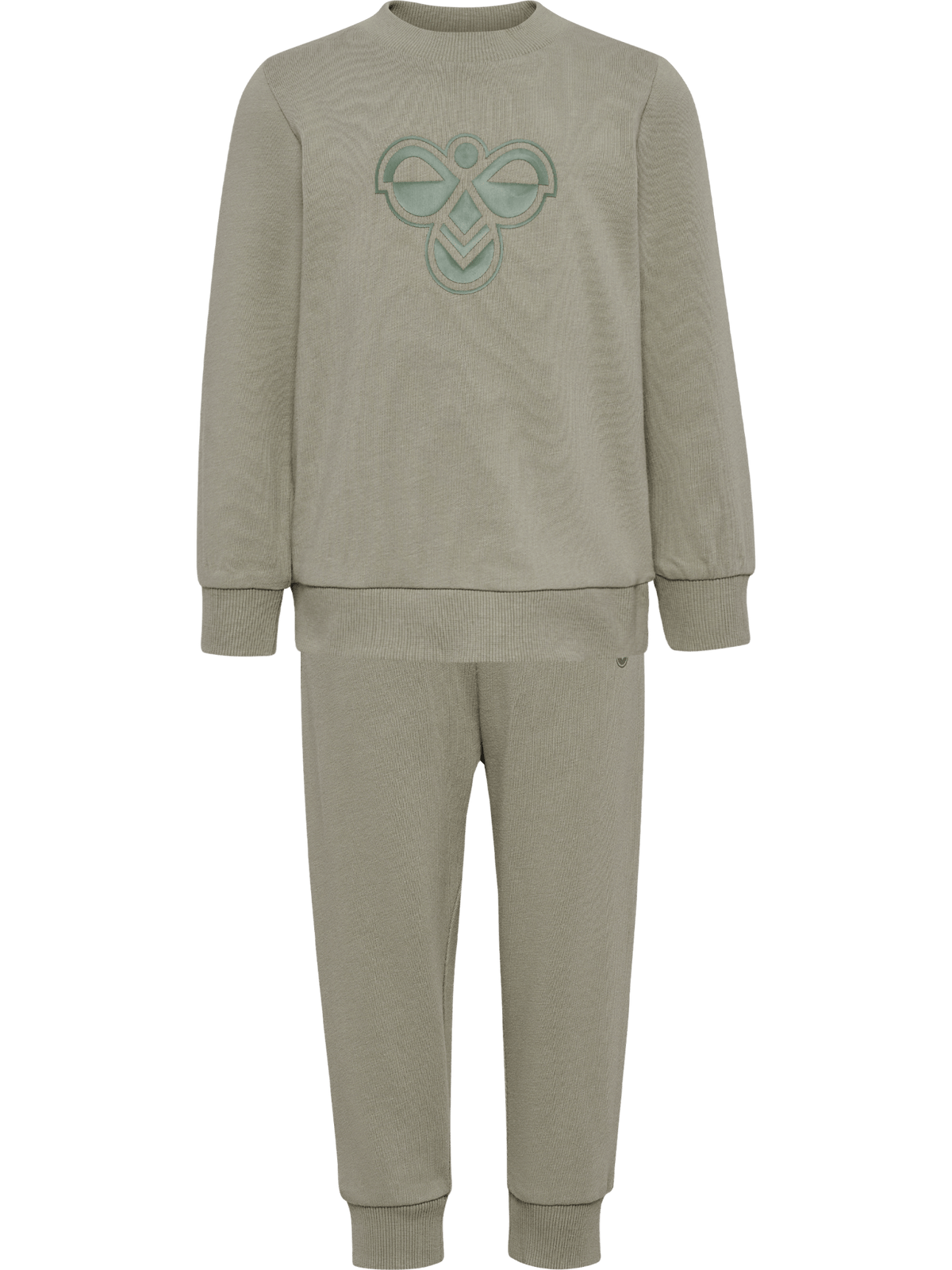 Hummel - Joggedress Mini Jersey Crewsuit Bee Shadow - Guttelus