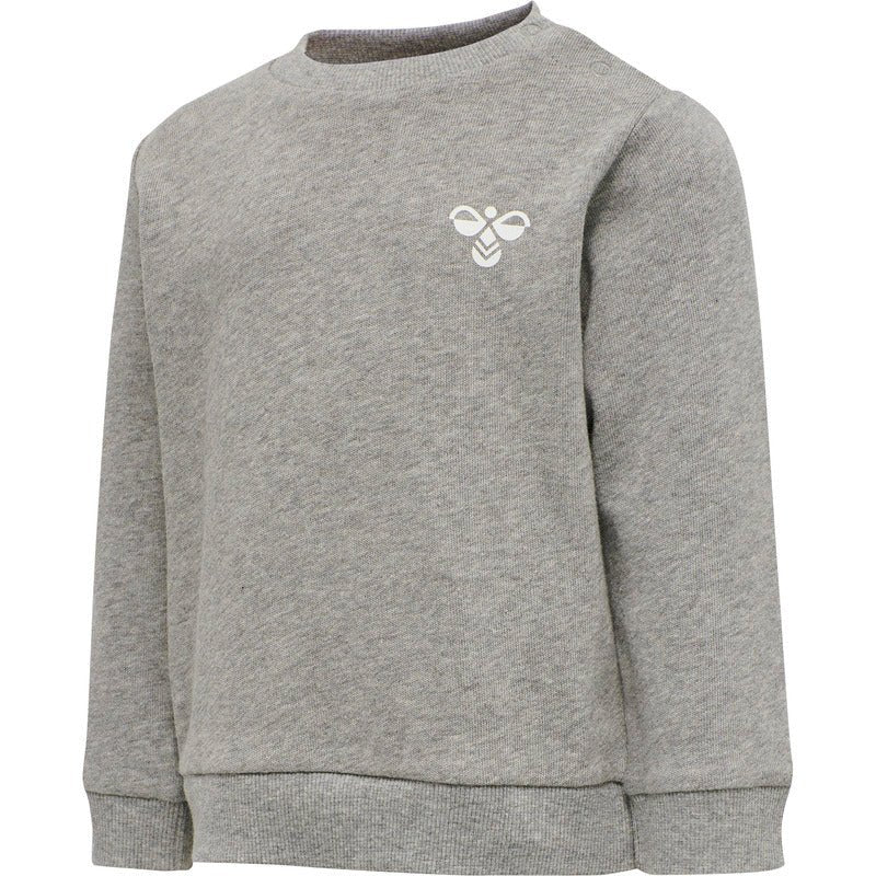 Hummel - Joggedress Santo Grey Melange - Guttelus.no