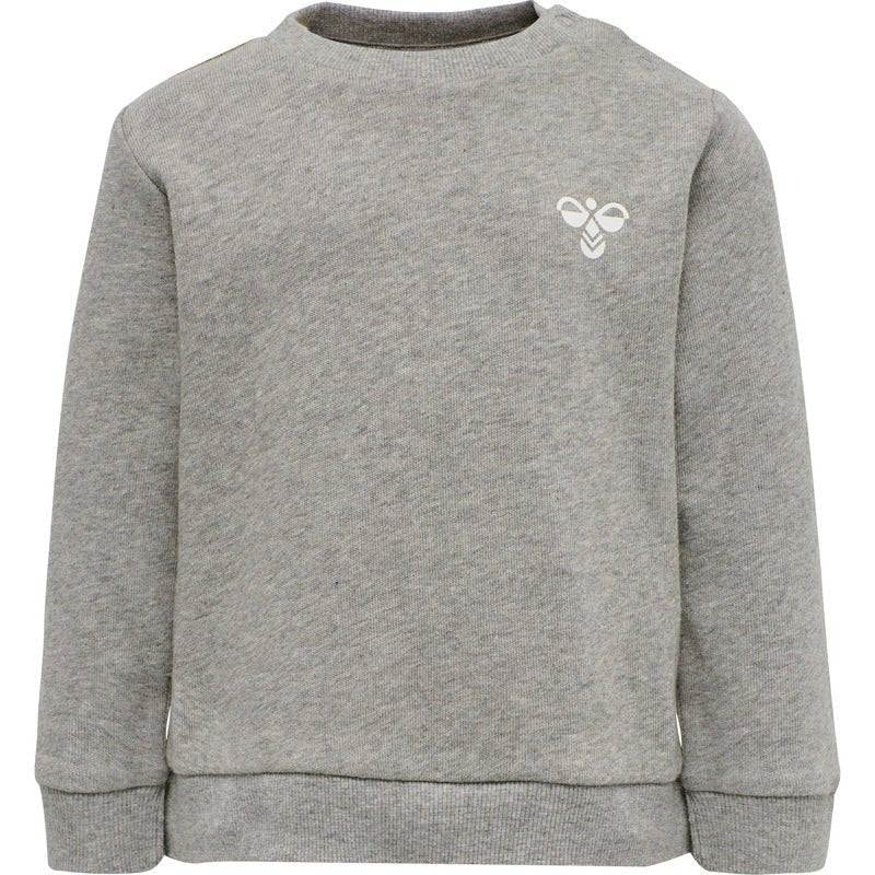 Hummel - Joggedress Santo Grey Melange - Guttelus.no