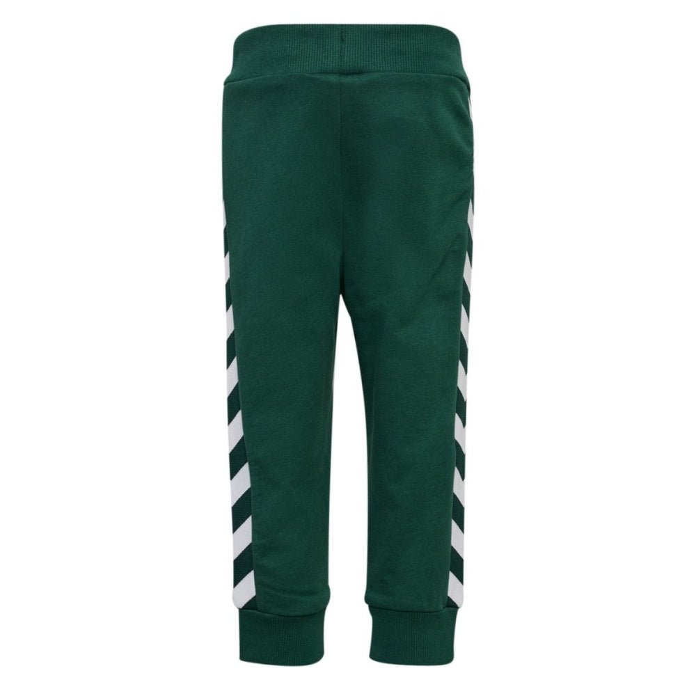 Hummel - Joggesett 2-delt Mini Reg Chevron Set Dark Green - Guttelus