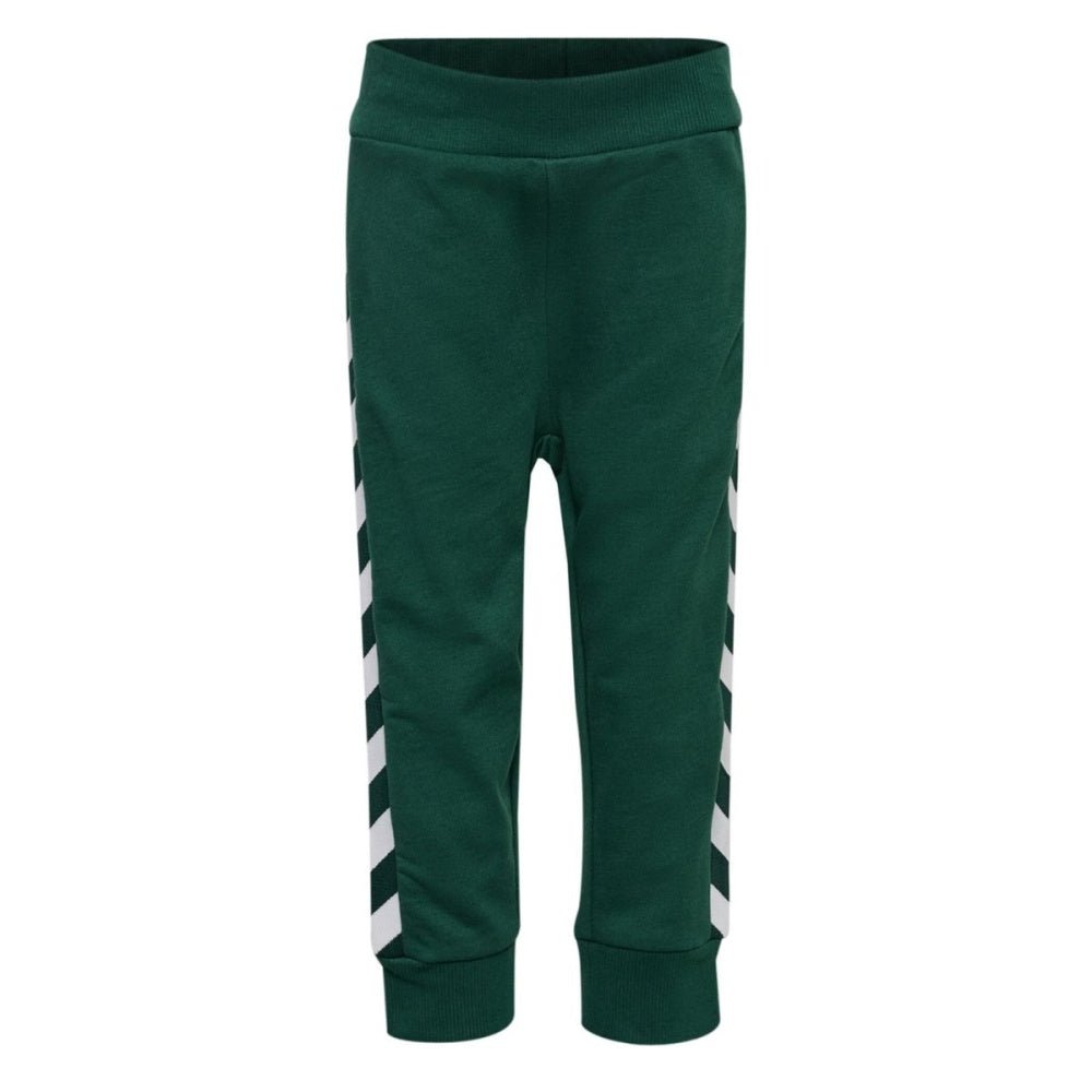 Hummel - Joggesett 2-delt Mini Reg Chevron Set Dark Green - Guttelus
