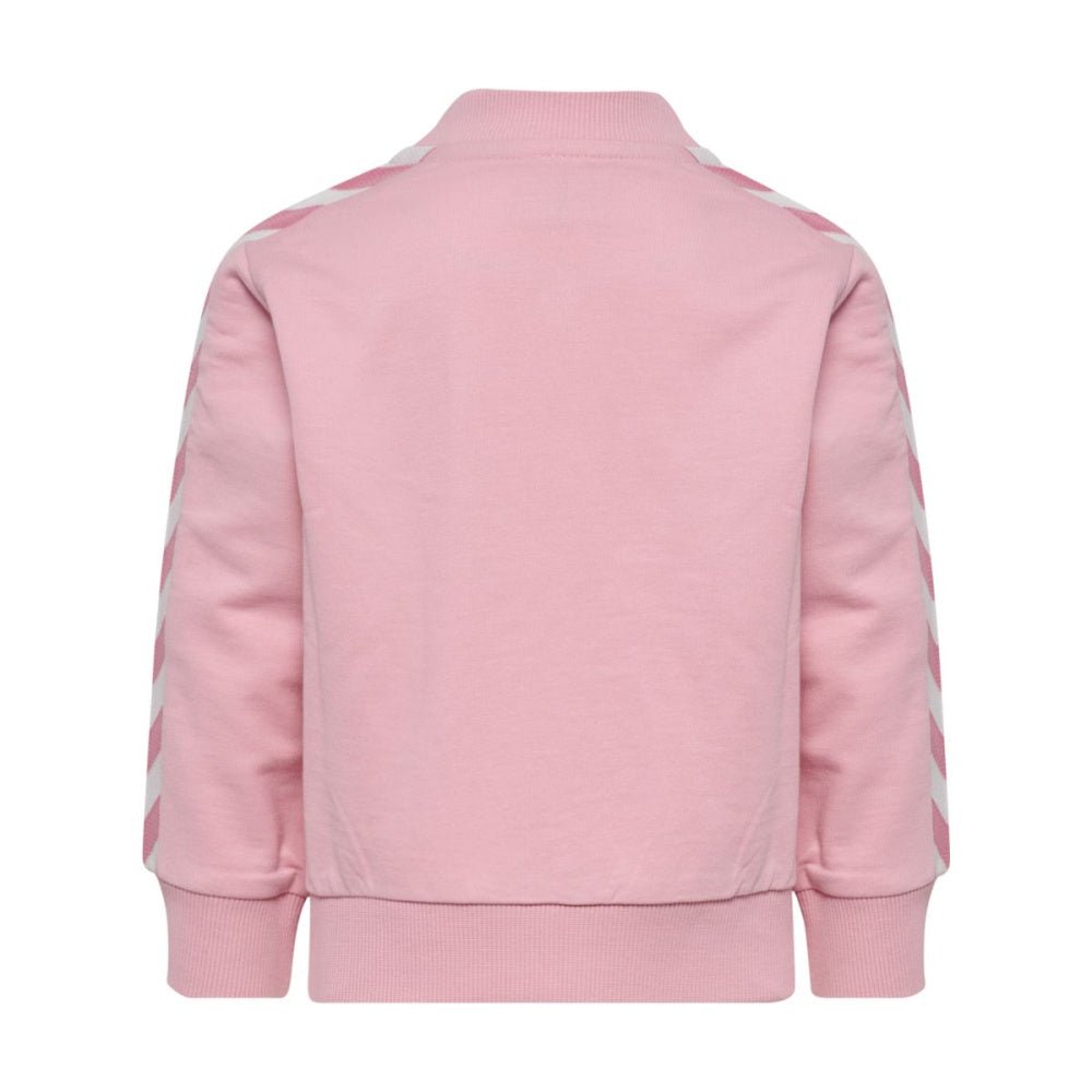 Hummel - Joggesett 2-delt Mini Reg Chevron Set Pink Nectar - Guttelus.no