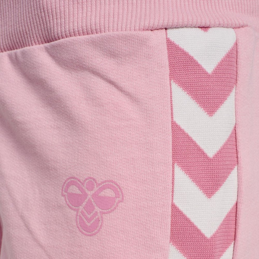 Hummel - Joggesett 2-delt Mini Reg Chevron Set Pink Nectar - Guttelus.no