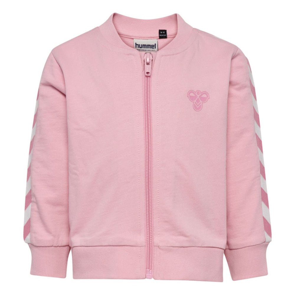 Hummel - Joggesett 2-delt Mini Reg Chevron Set Pink Nectar - Guttelus.no