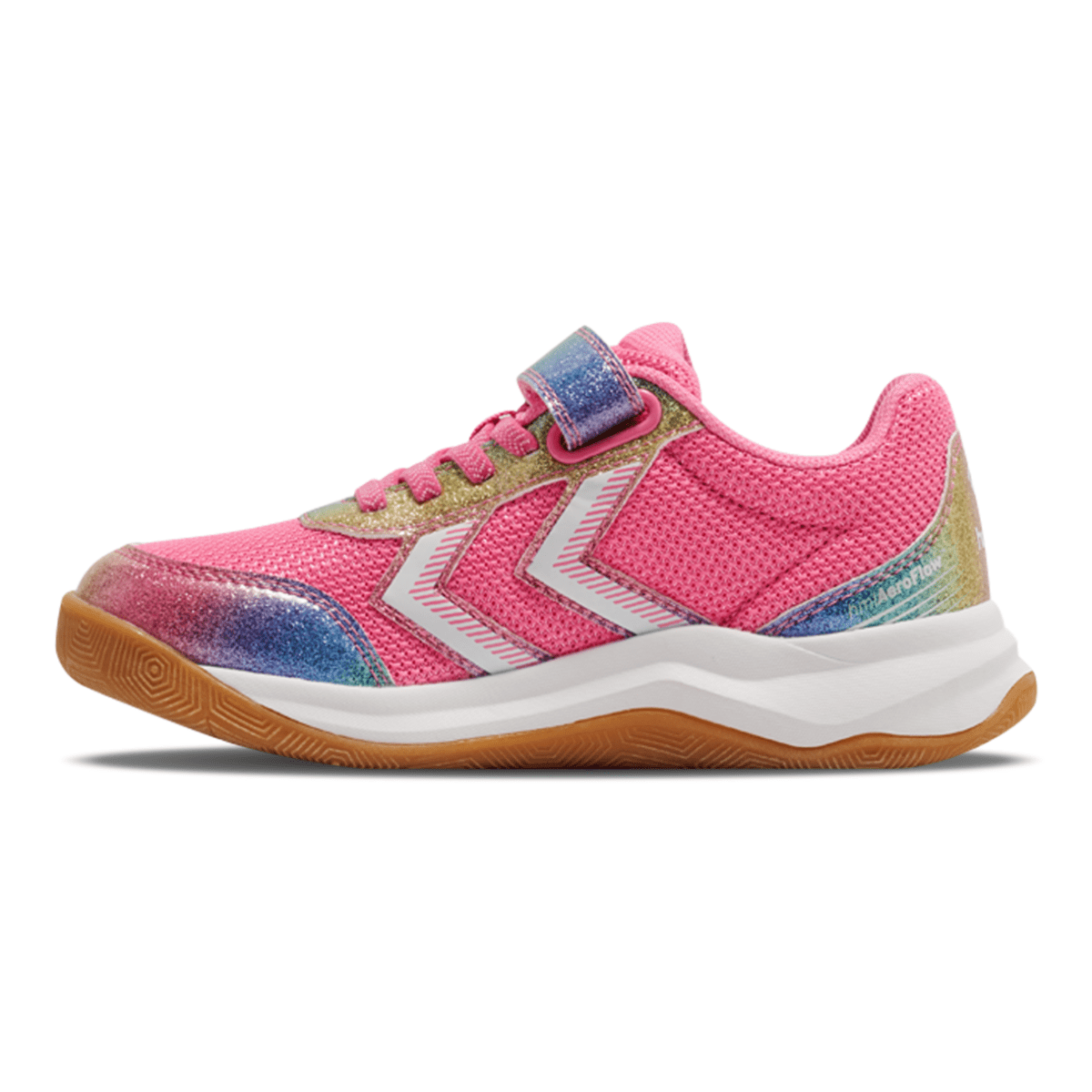 Hummel - Joggesko Multiplay Flex VC 2.0 Pink-a-boo - Guttelus.no