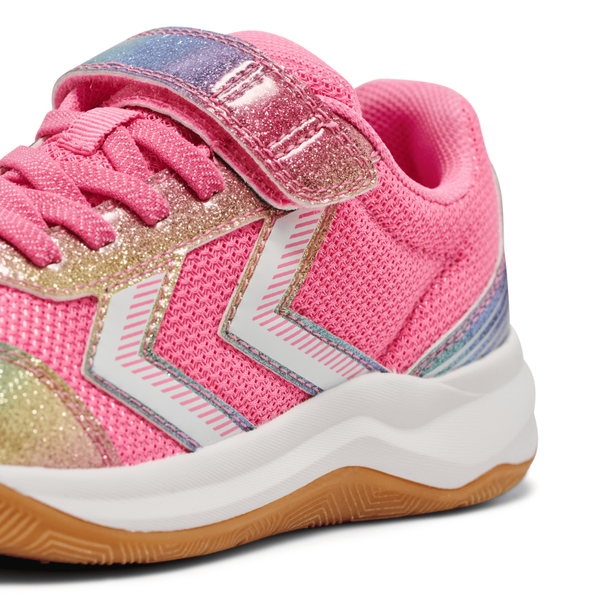 Hummel - Joggesko Multiplay Flex VC 2.0 Pink-a-boo - Guttelus.no