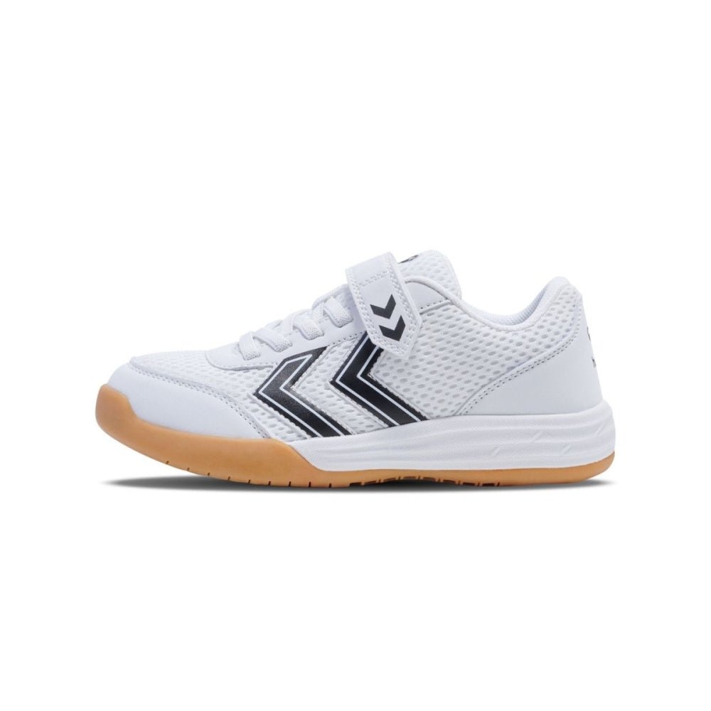 Hummel - Joggesko Multiplay Flex VC JR White/ Black - Guttelus