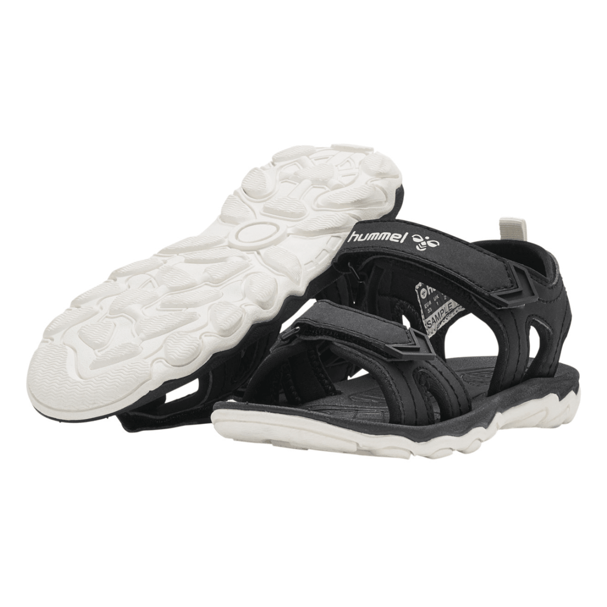 Hummel - Sandaler Sport Jr Black - Guttelus.no
