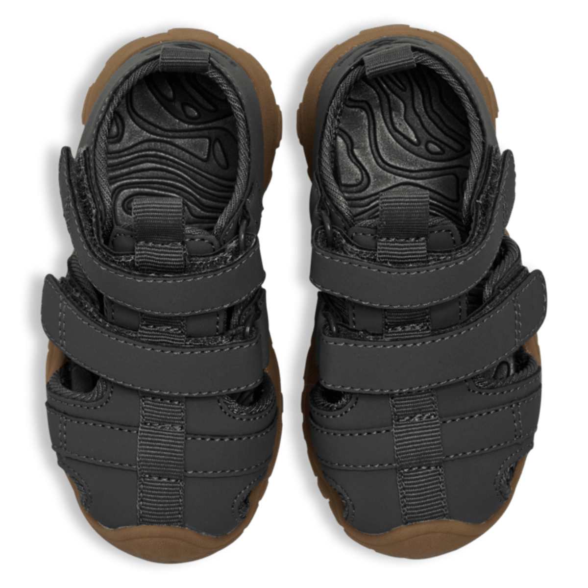 Hummel - Sandaler Velcro Infant Dark Grey - Guttelus.no