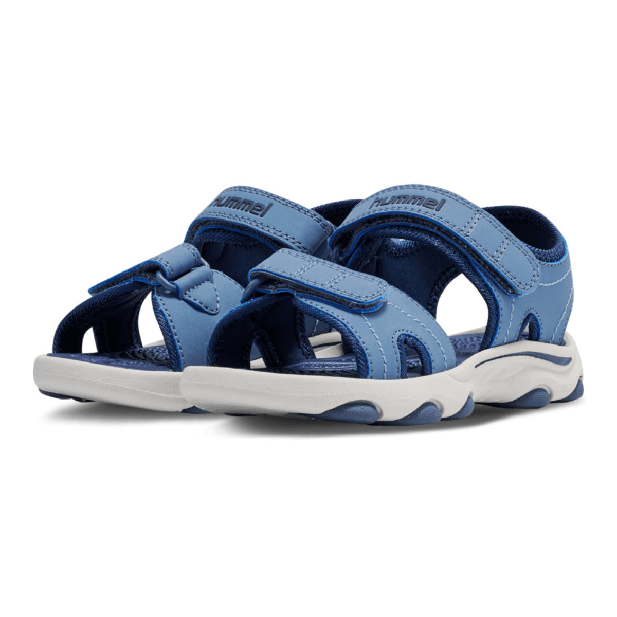 Hummel - Sandaler Wave Jr Faded Denim - Guttelus.no