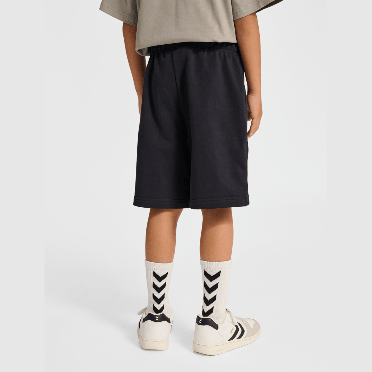 Hummel - Shorts Jr Loose Sweat Bee Black - Guttelus.no
