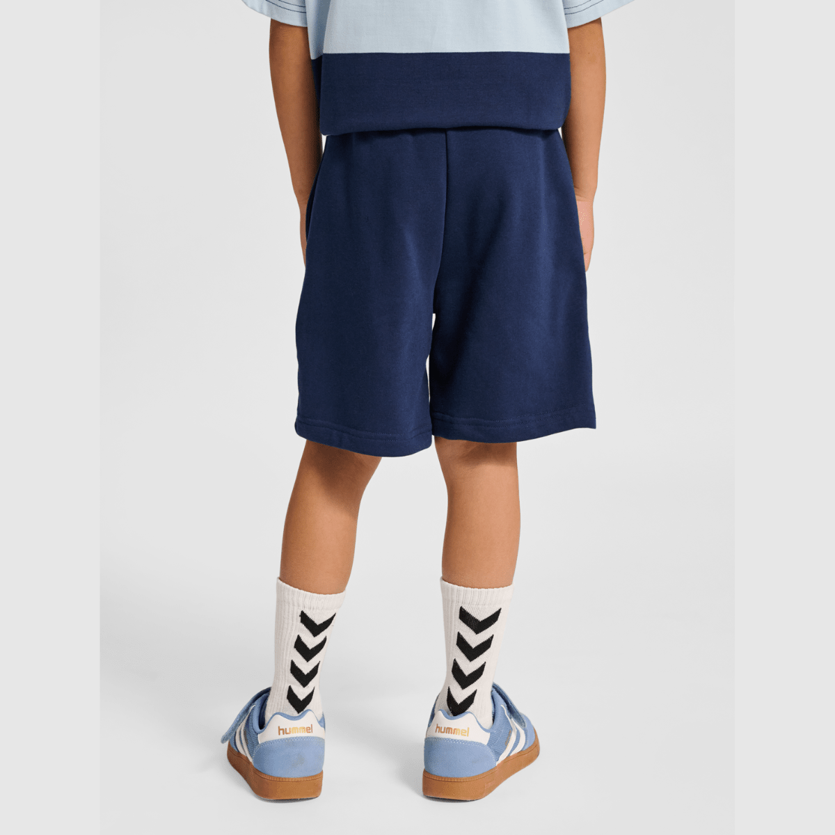 Hummel - Shorts Jr Loose Sweat Bee Dress Blues - Guttelus.no