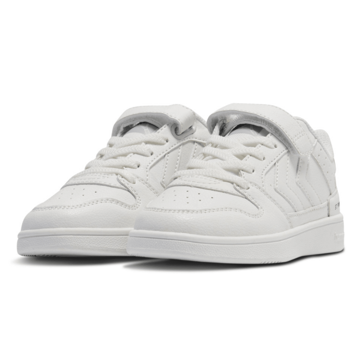 Hummel - Sneaker St Power Play Jr Bright White - Guttelus.no