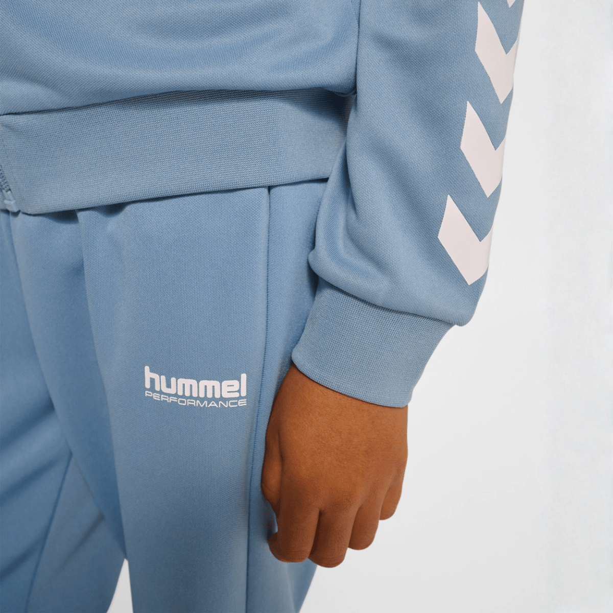 Hummel - Tracksuit Jr Faded Denim - Guttelus