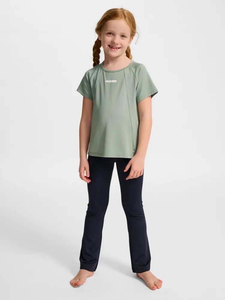 Hummel - Trening T-skjorte Luna Iceberg Green - Guttelus