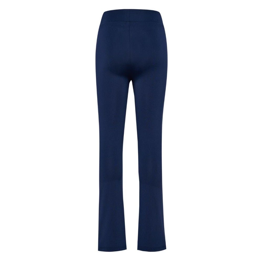 Hummel - Treningstights High Waist Flared Black Iris - Guttelus