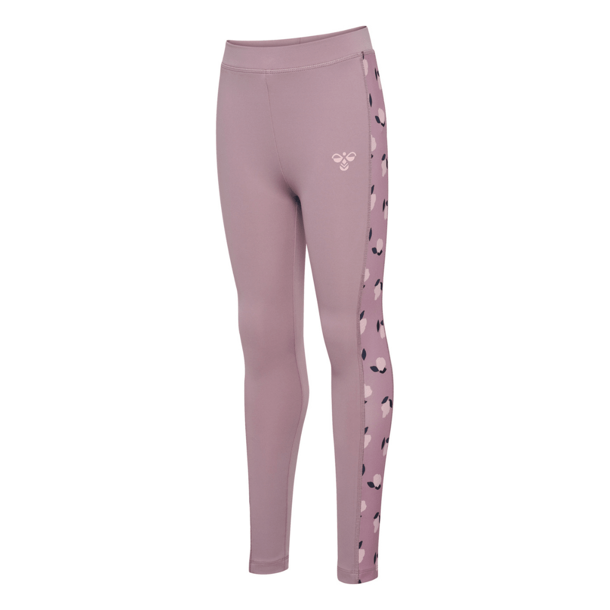 Hummel - Treningstights Pink Sea Fog - Guttelus.no