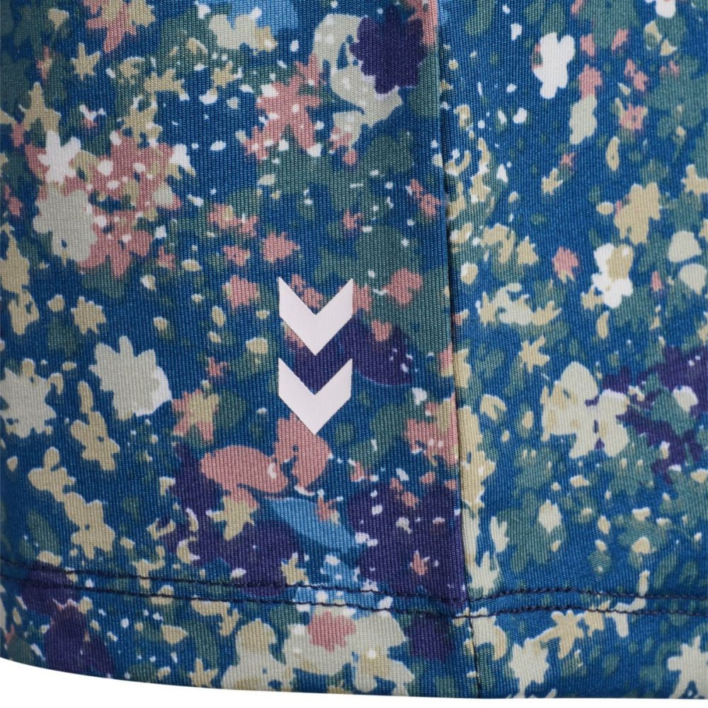 Hummel - Treningstopp T-skjorte Mix Dress Blues/ Riverside - Guttelus