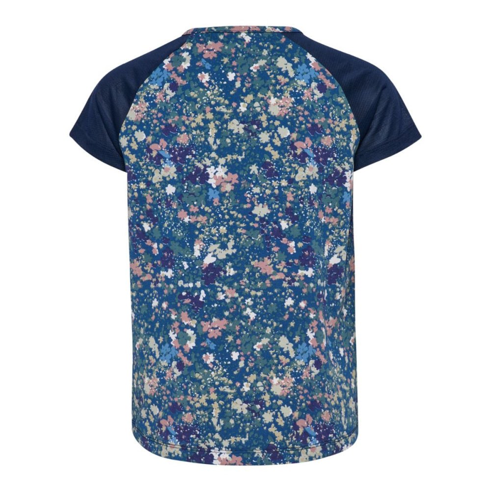 Hummel - Treningstopp T-skjorte Mix Dress Blues/ Riverside - Guttelus