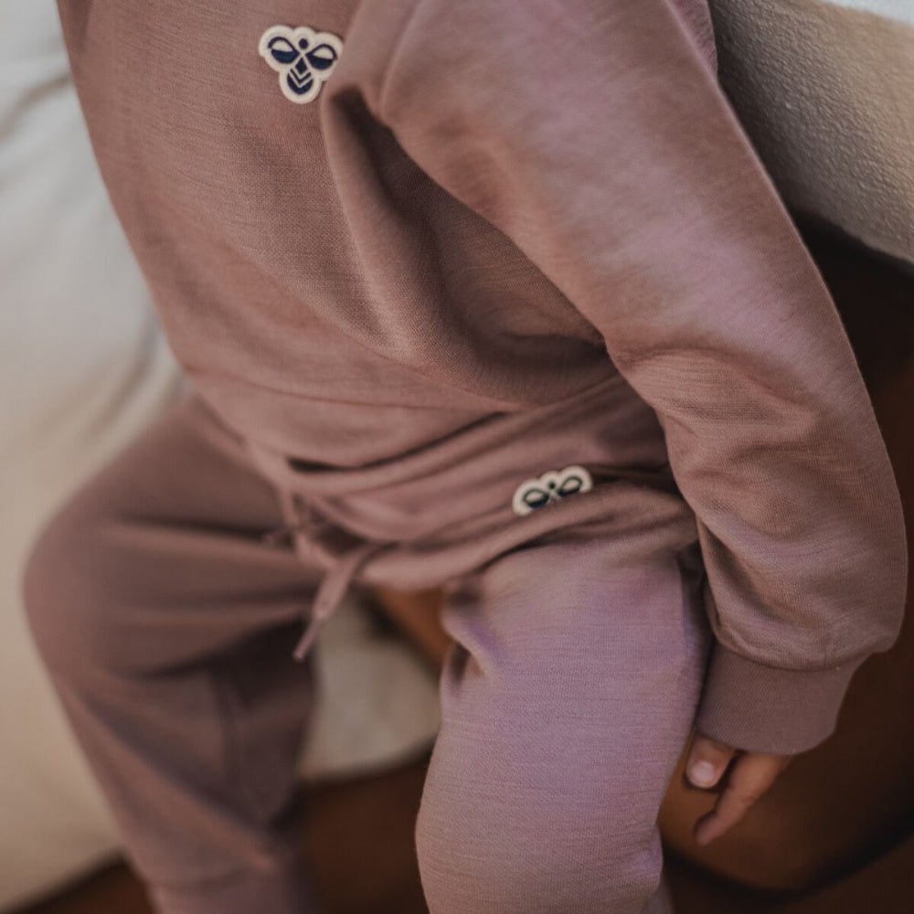 Hummel - Ullbukse Ull og Bomull Twilight Mauve - Guttelus.no