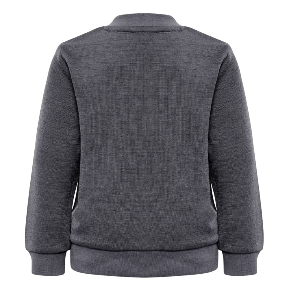 Hummel - Ullgenser Ull og Bomull Grey Melange - Guttelus.no