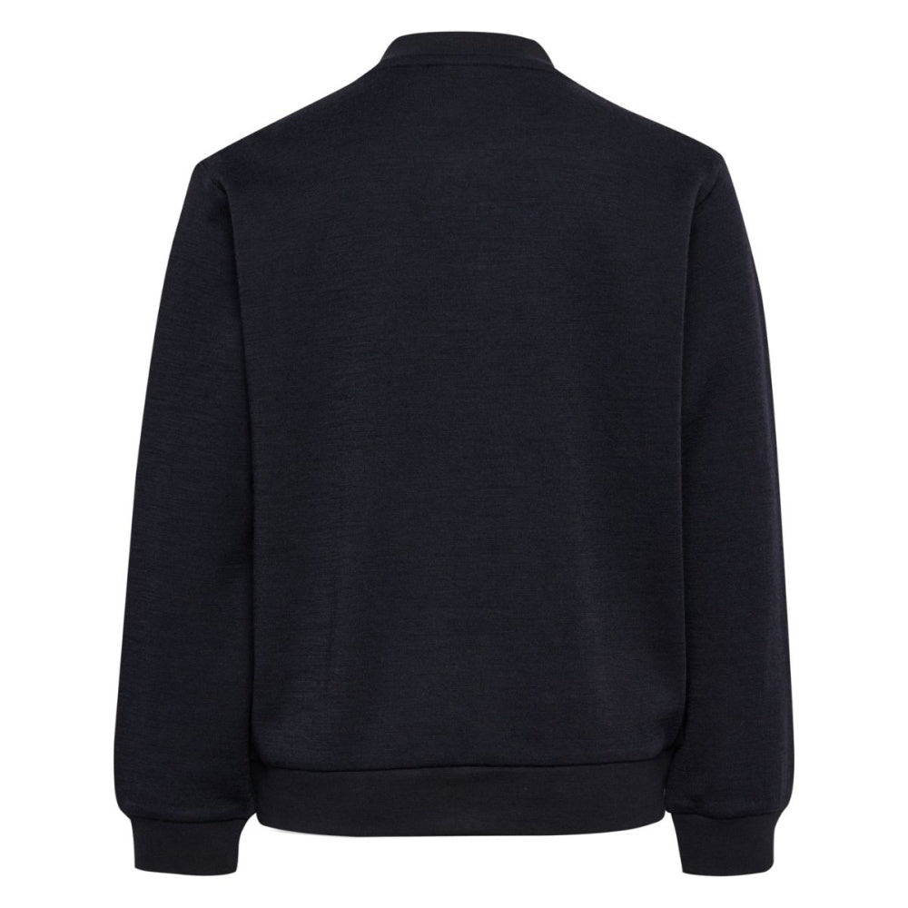 Hummel - Ulljakke Zip Ull og Bomull Black - Guttelus.no