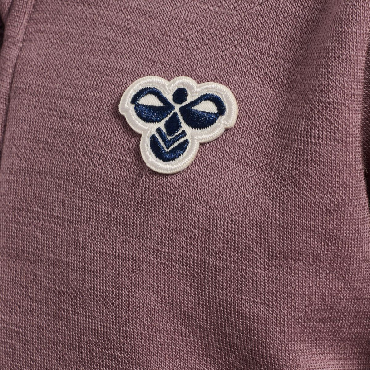 Hummel - Ulljakke Zip Ull og Bomull Twilight Mauve - Guttelus.no