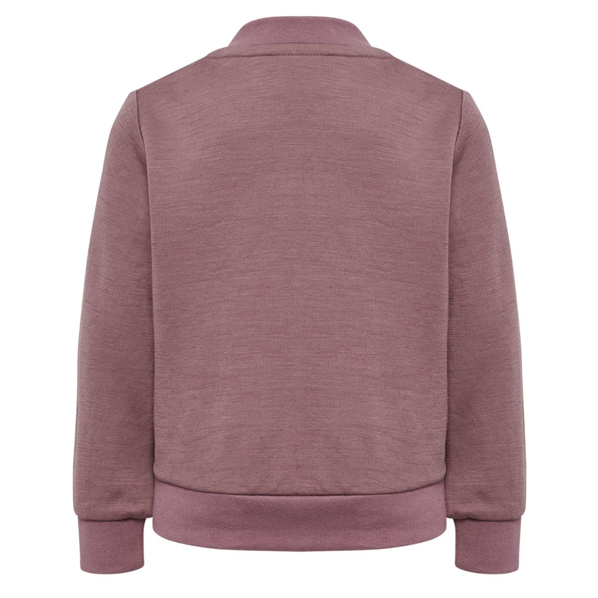 Hummel - Ulljakke Zip Ull og Bomull Twilight Mauve - Guttelus.no