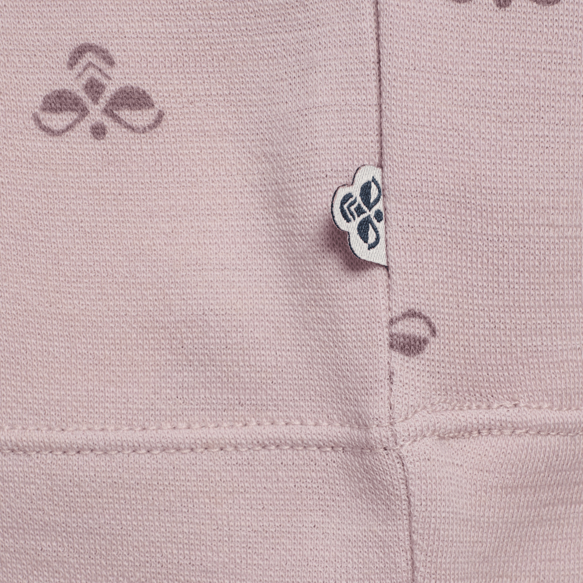 Hummel - Ulltrøye Pink Cloud Gray - Guttelus