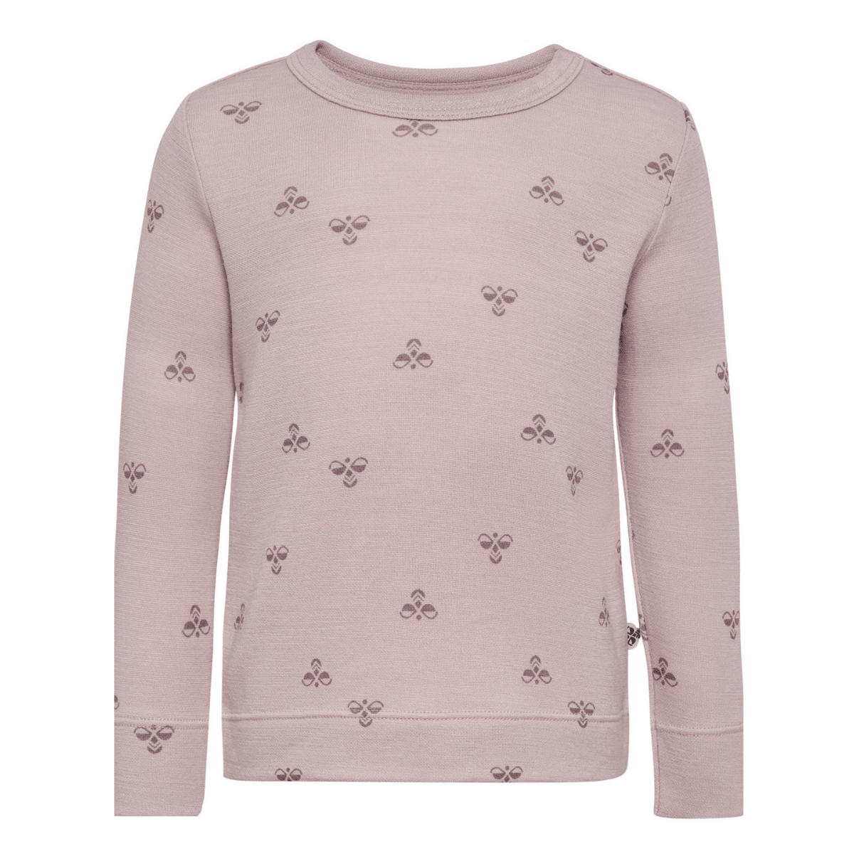 Hummel - Ulltrøye Pink Cloud Gray - Guttelus