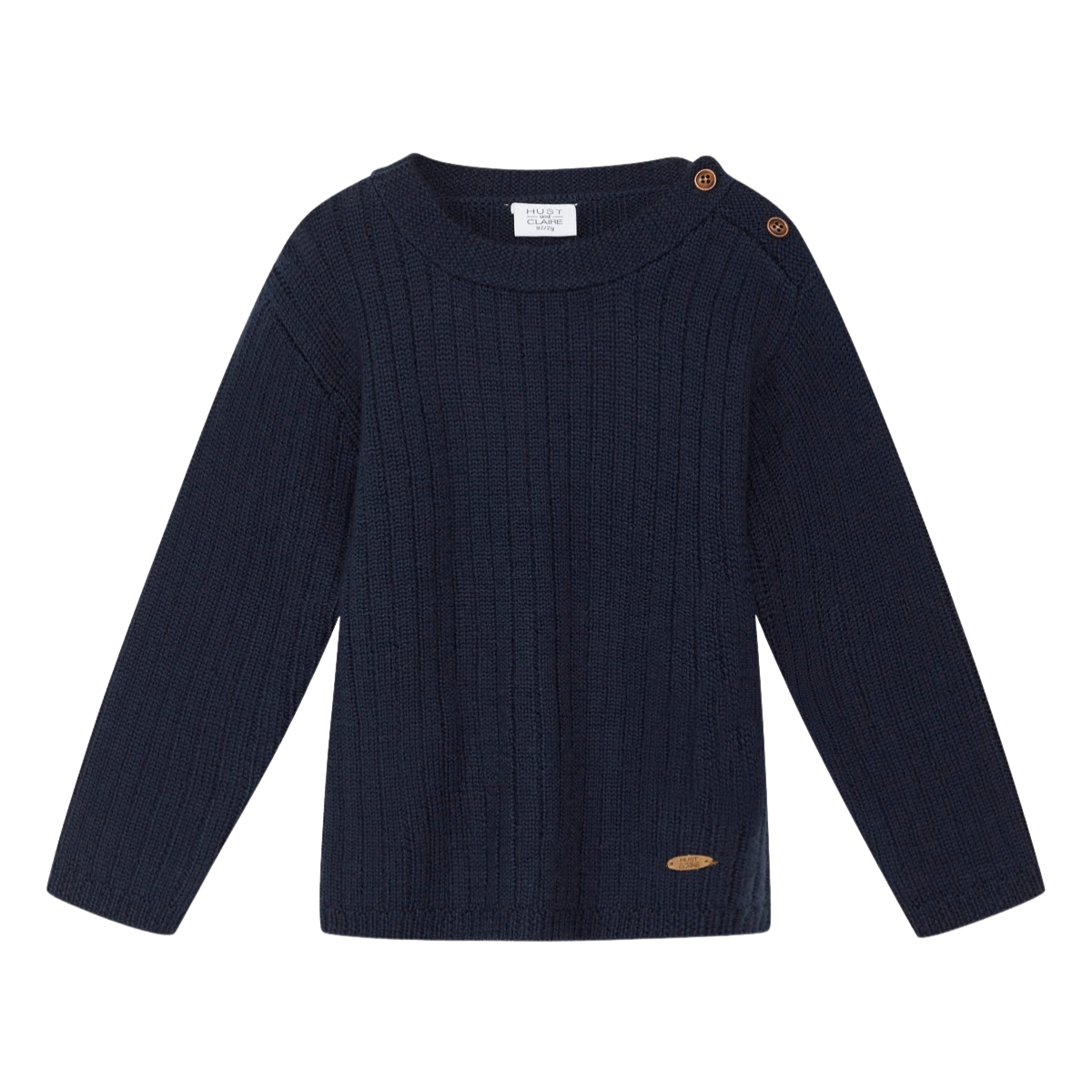 Hust and Claire - Genser i Ull Pil More Navy