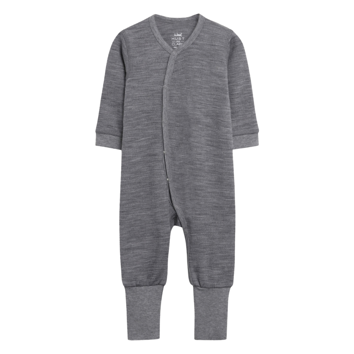 Hust and Claire - Heldress i Ull Mobi Solid Wool Grey