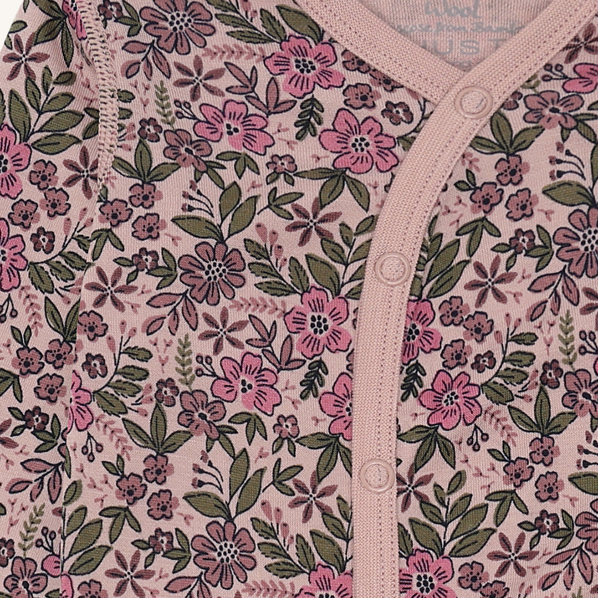 Hust and Claire - Heldress i Ull og Bambus Manu Flor Adobe Rose