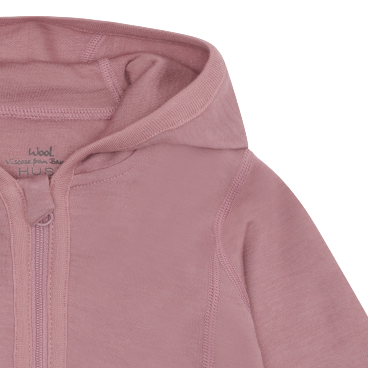 Hust and Claire - Jakke i Ull og Bambus Camil Jacket Pale Mauve