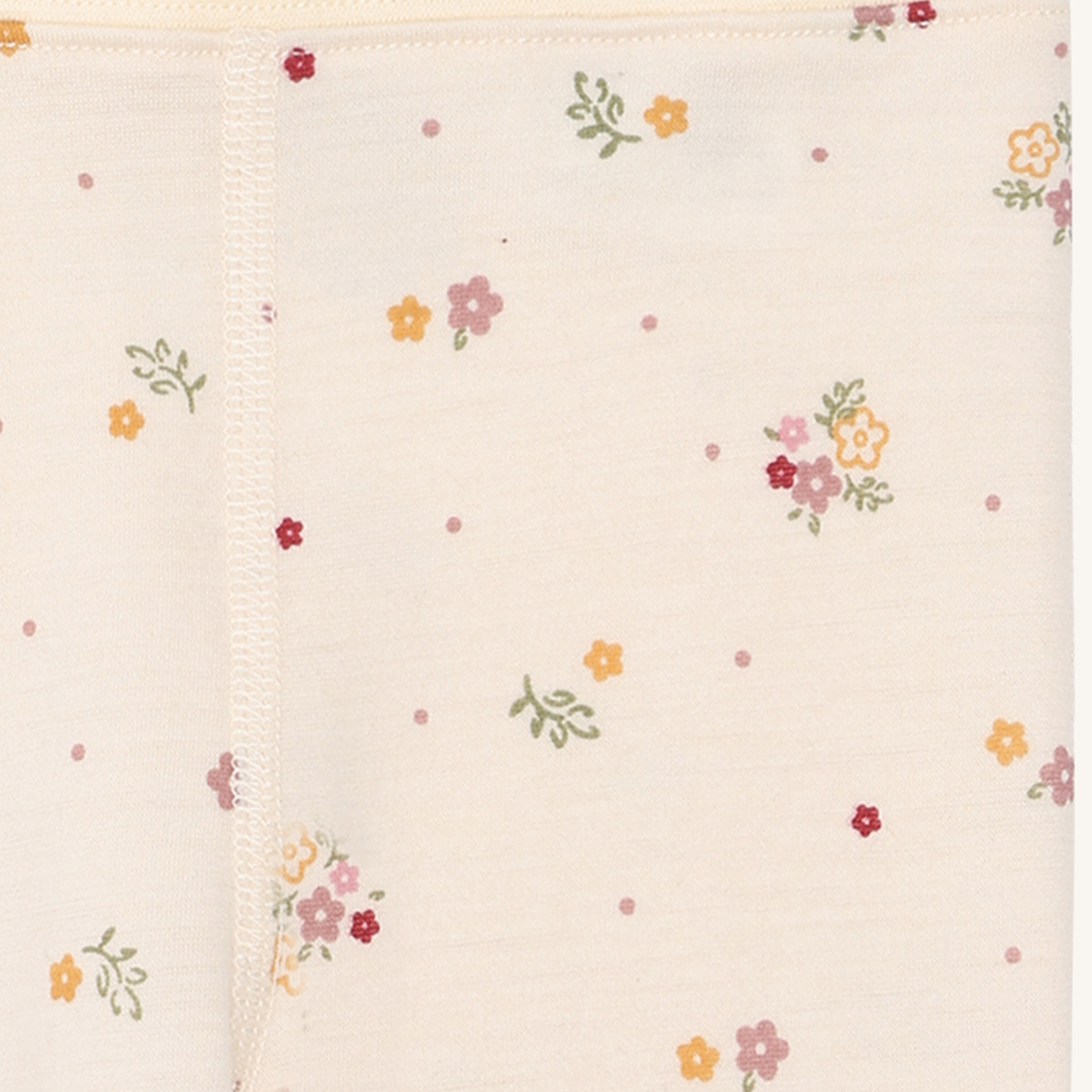 Hust and Claire - Leggings i Ull Liro Flora Off White