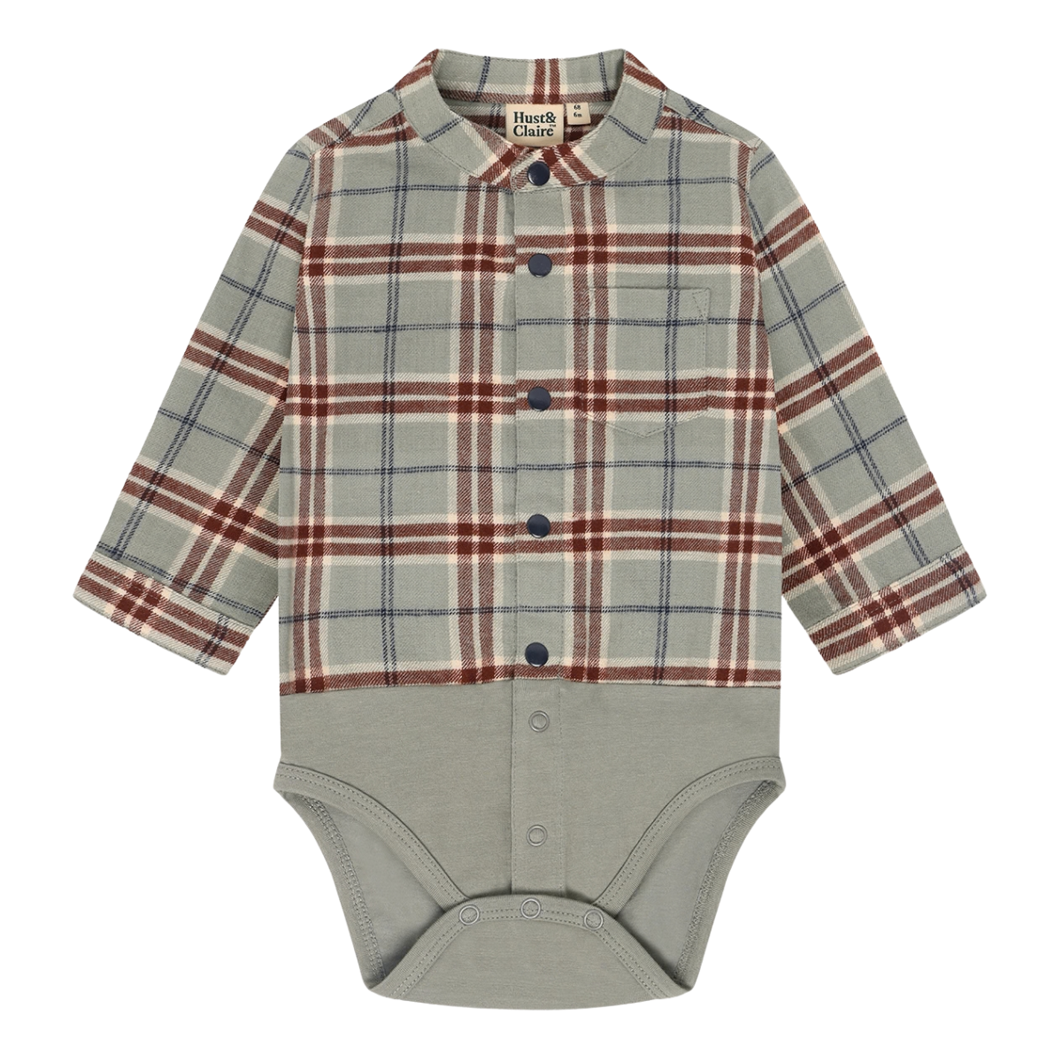 Hust and Claire - Skjortebody Bertil French Oak