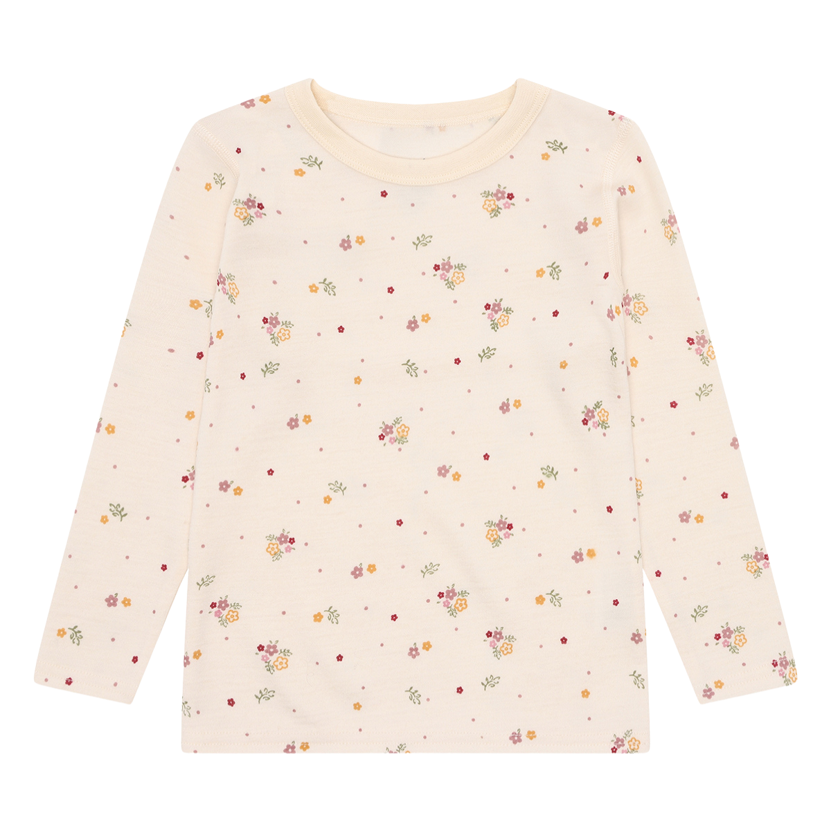 Hust and Claire - Trøye i Ull Awo Flora Off White