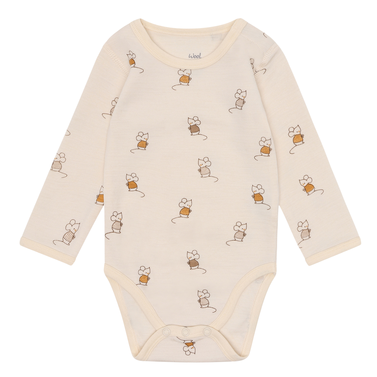 Hust and Claire - Ullbody Bo Mouse Off White