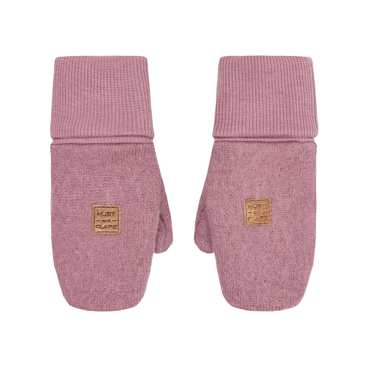 Hust and Claire - Votter i tovet Ull Felix Pale Mauve