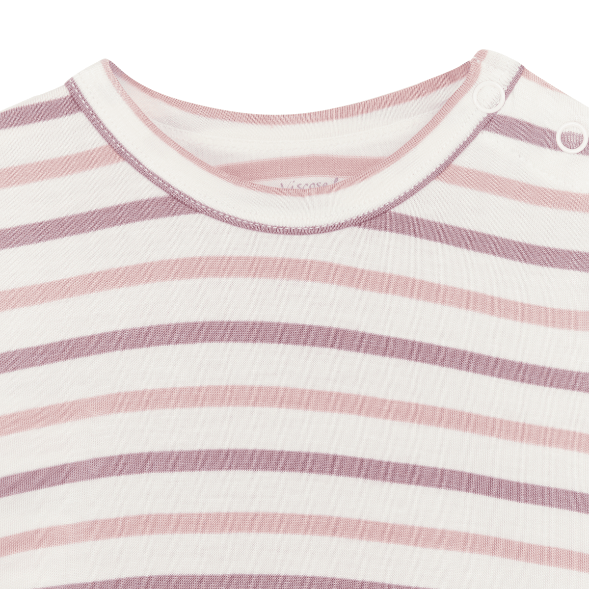 Hust and Claire - Body Bambus Buller Stripe Heather - Guttelus.no